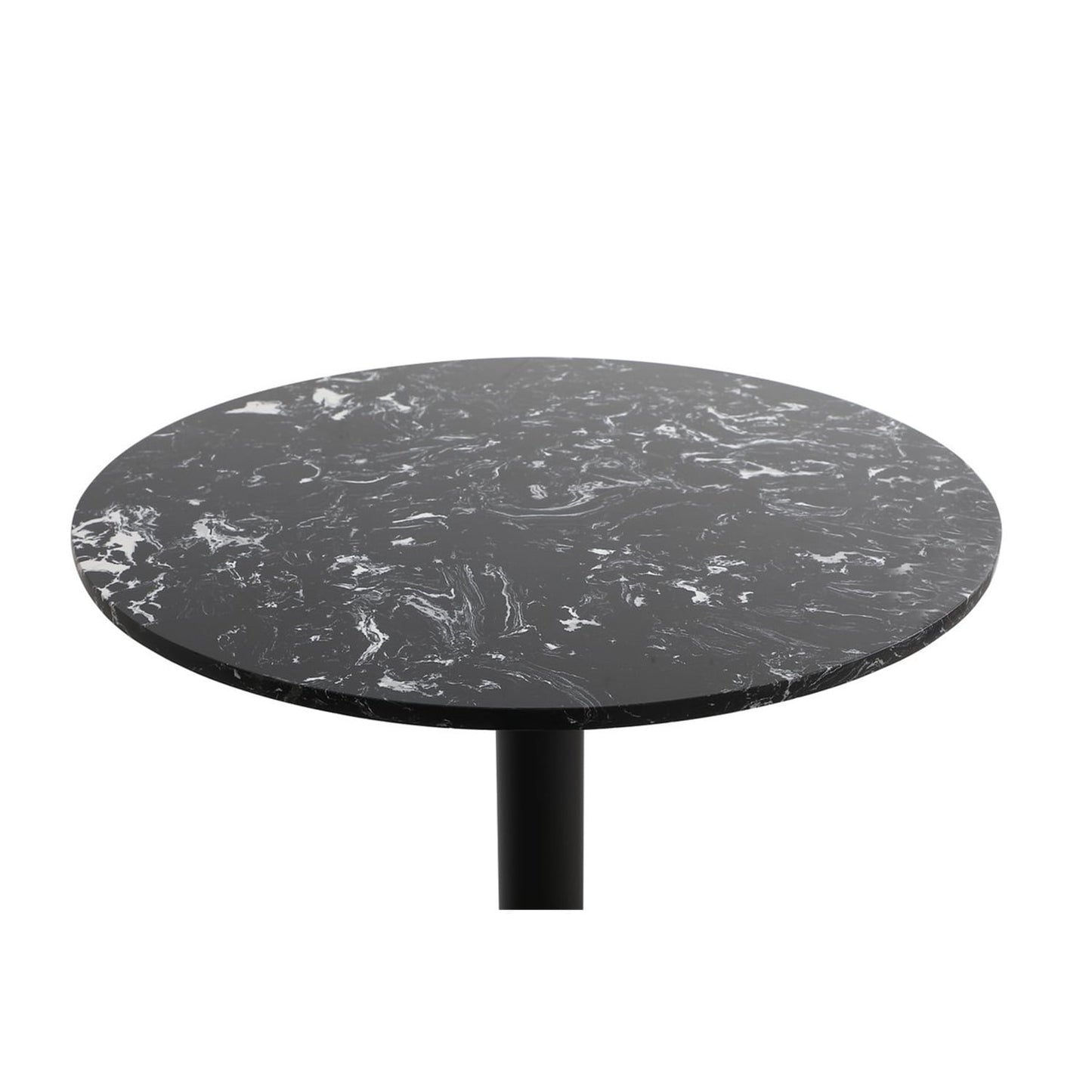 23 inch pub table in black