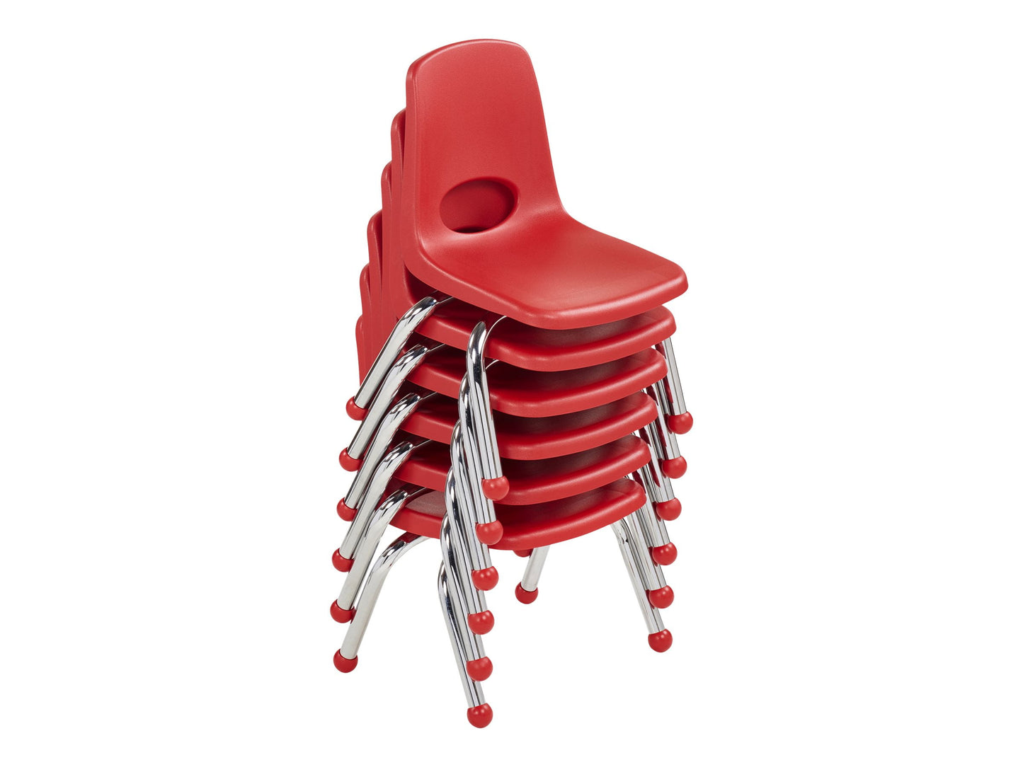 10in Stack Chair Ball Glide, 6-Pack