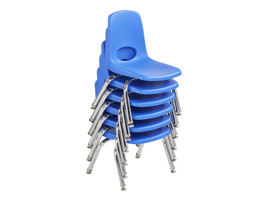 10in Stack Chair Swivel Glide, 6-Pack