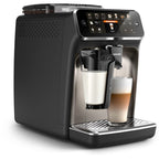 Fully automatic coffee machine 5400 Series EP5447/90 LatteGo milk system, 12 coffee specialties, intuitive display, 4 user profiles, black/chrome