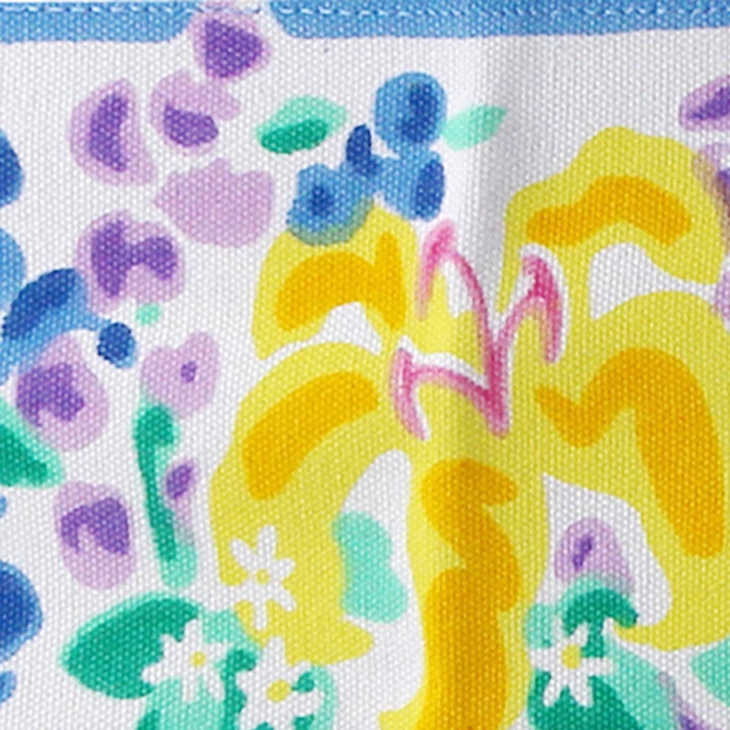 24in Director's Chair Natural Frame-Garden Flowers