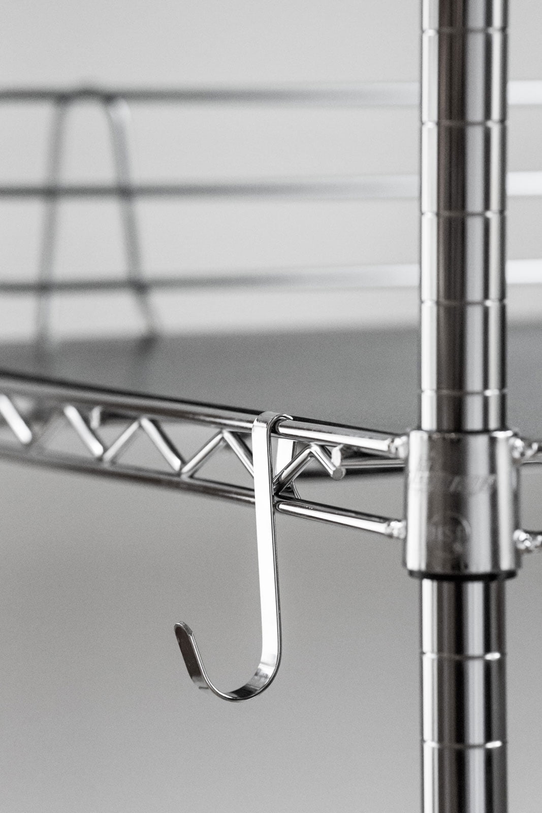 14in Deep x 48in Wide x 63in High Master Chrome Bakers Rack with Wine Storage