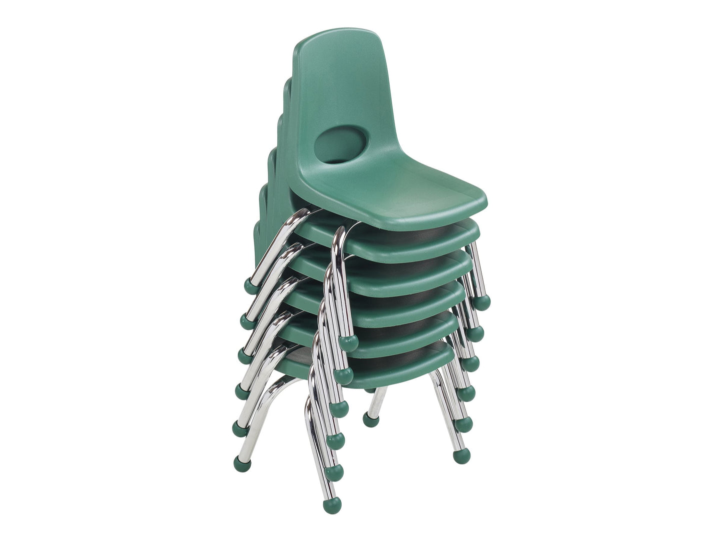 10in Stack Chair Ball Glide, 6-Pack
