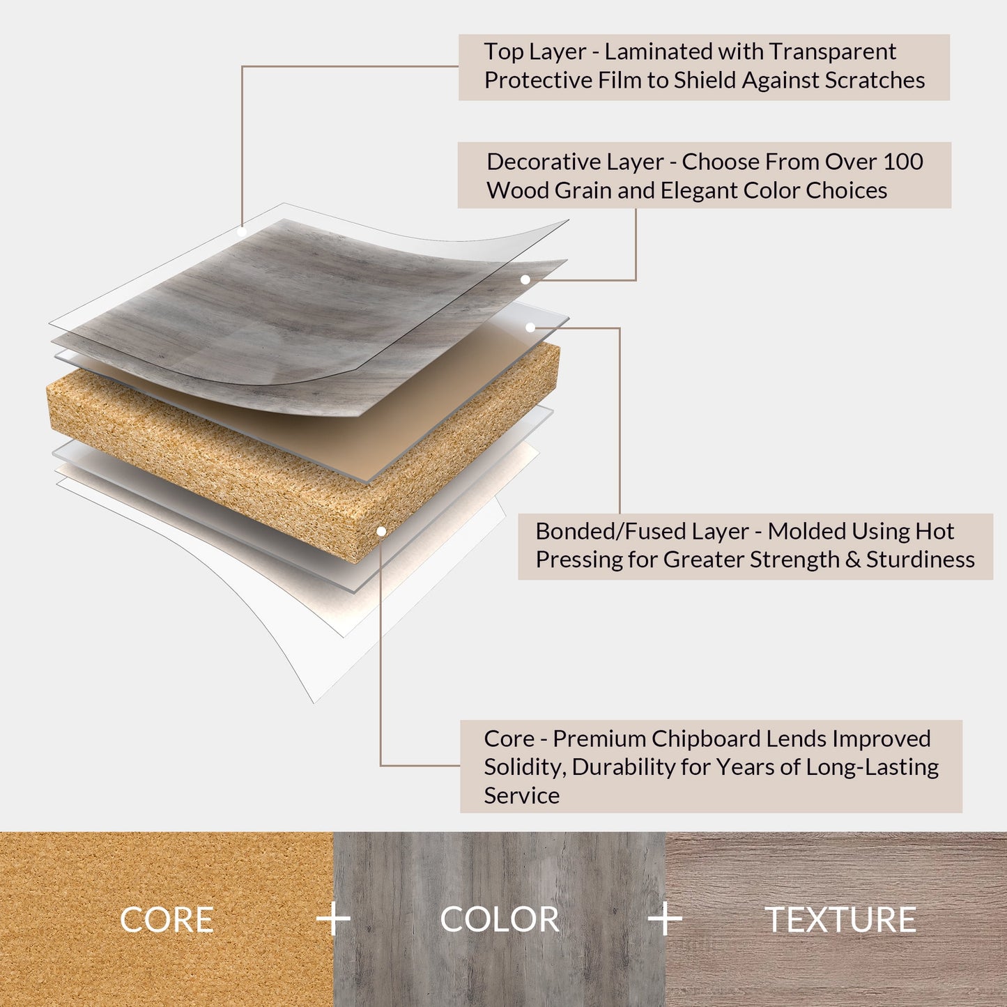 BELLEZE Modern Farmhouse Sideboard for Dining Room & Living Room, Storage Cabinet, Holds Up to 70lbs, Hilo (Espresso)